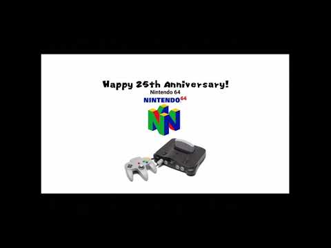 Happy 25th Anniversary to the Nintendo 64!