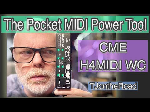 The Pocket MIDI Power Tool CME H4MIDI WC