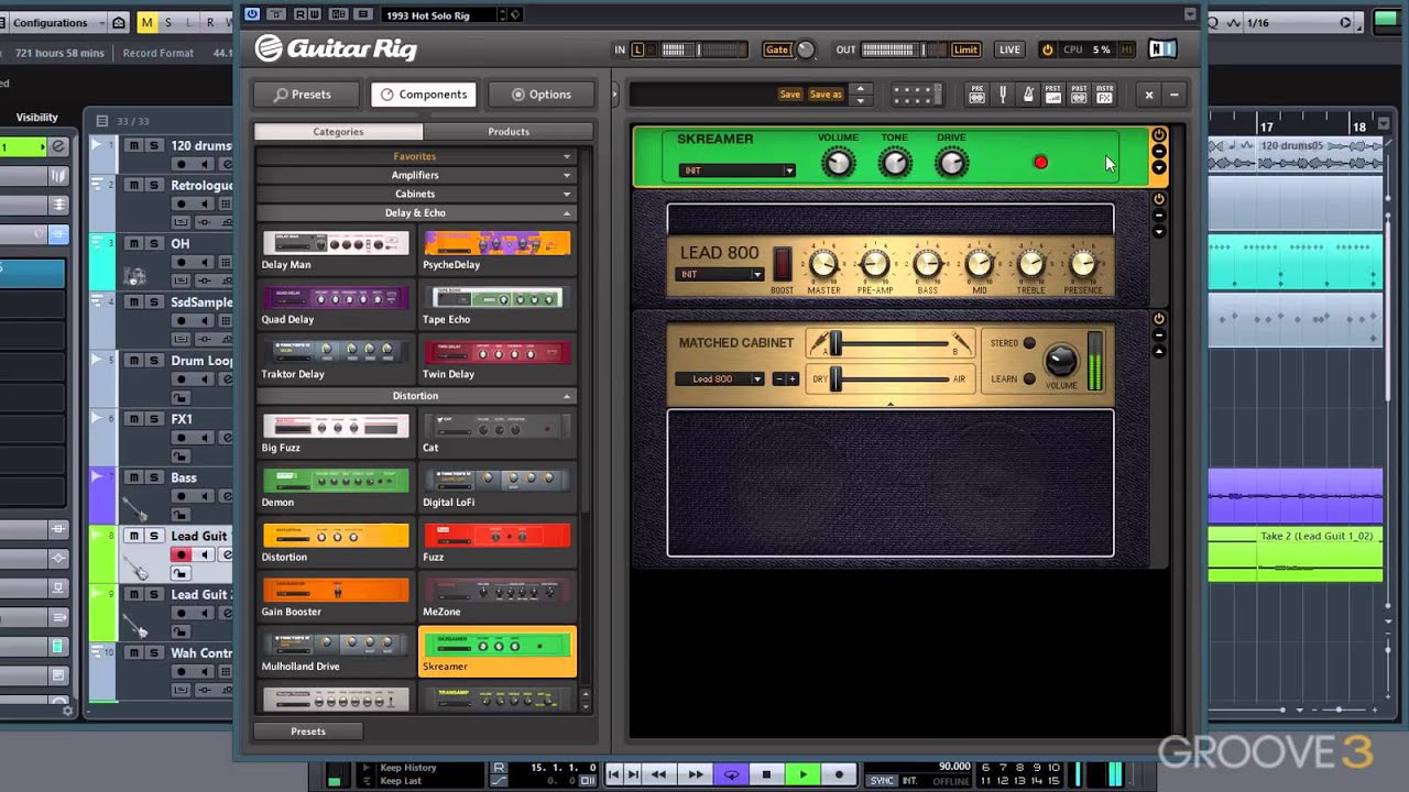 Fast Grooves: GUITAR RIG 5 Explained: Signal Flow
