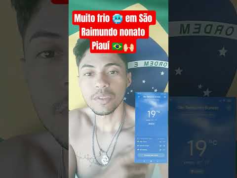 muito frio 🥶 em São Raimundo nonato Piauí 🌵🇧🇷.. #likeandsubscribe #copadomundo #piauí #frio