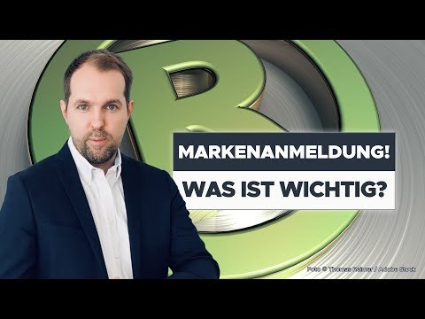 Trademark registration: What is important? Lawyer David Geßner, LL.M. (specialist lawyer) explains.