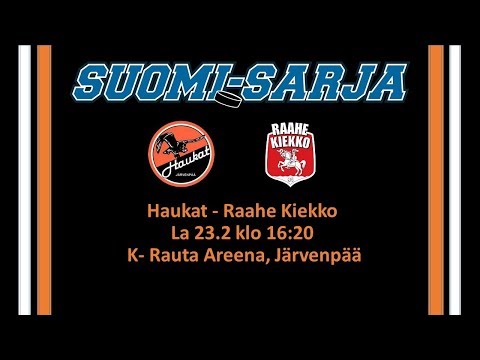 Maalikooste 23.2.19 Haukat- Raahe Kiekko 3-1,Suomi-sarja