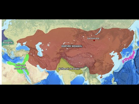 L'expansion de l'empire mongol (1206 - 1279)