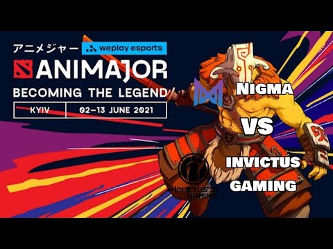 INVICTUS GAMING VS NIGMA [ FULL HIGHLIGHTS] | KYIV MAJOR WILDCARD
