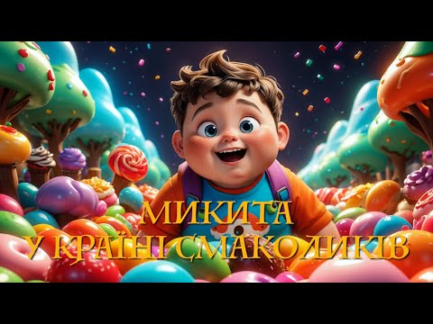 Мудрі казки з дітками — МИКИТА У КРАЇНІ СМАКОЛИКІВ / казка українською