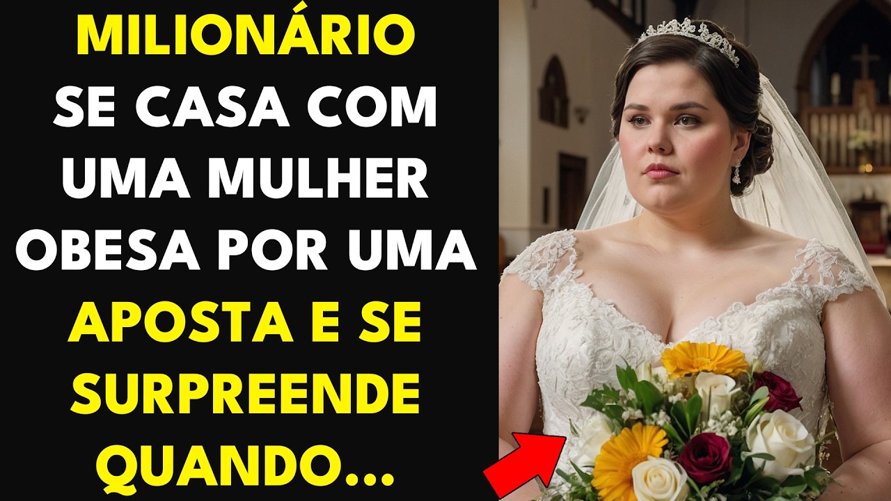 MILIONÁRIO SE CASA COM UMA MULHER OBESA POR UMA APOSTA E SE SURPREENDE QUANDO...