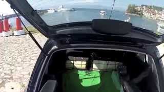 Fitting power wheelchair into car trunk