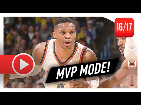 Russell Westbrook Triple-Double Highlights vs Knicks (2017.02.15) - 38 Pts, 14 Reb, 12 Ast, MVP!