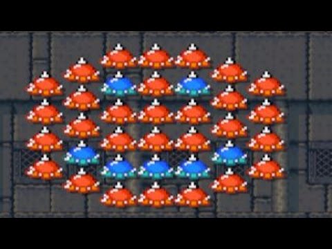 Castle Spike Top by Steve 一SUPER MARIO MAKER一 No Commentary 1AQ