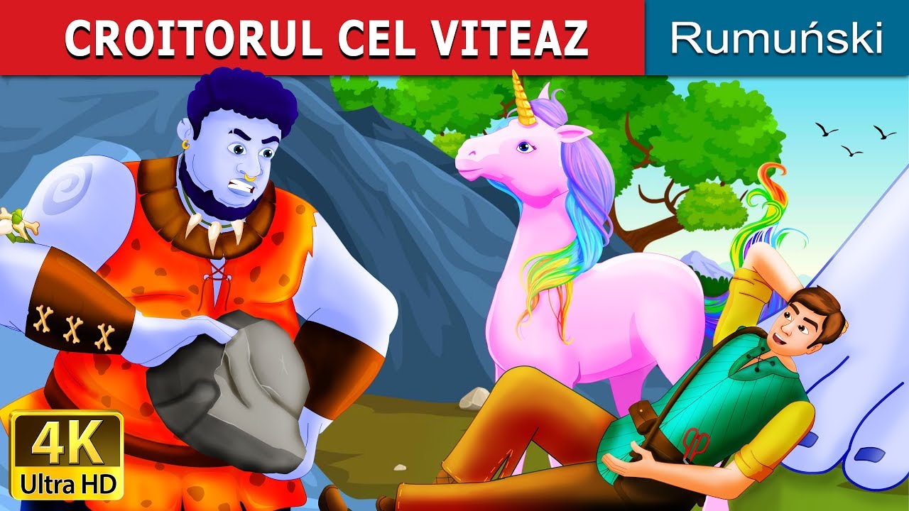 CROITORUL CEL VITEAZ | The Brave Little Tailor Story in Romana | Romanian Fairy Tales