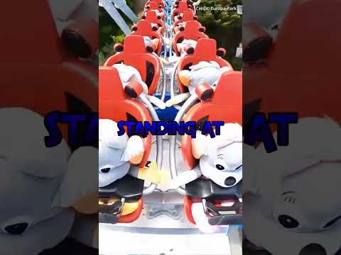 This is a very special Roller Coaster: BlueFire at Europapark