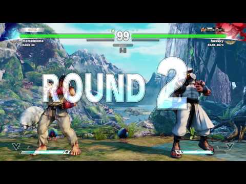 【STREET FIGHTER 5/V 1080p】Daigo Umehara(RYU) VS hossuy(RASHID)