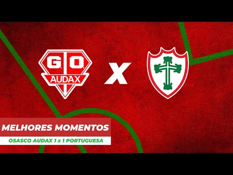 Gols e lances de Audax-SP x Portuguesa