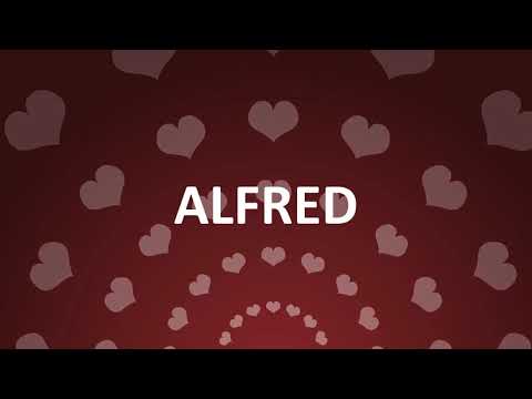 HAPPY BIRTHDAY ALFRED
