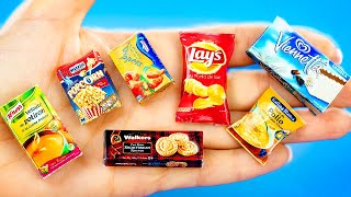 Мини Еда своими руками для Кукол 7 Идей как сделать миниатюрную еду из легкого пластилина
