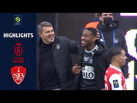 STADE DE REIMS - STADE BRESTOIS 29 (1 - 1) - Highlights - (SdR - SB29) / 2021-2022