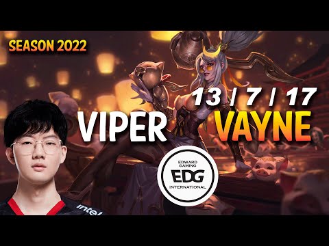 EDG Viper VAYNE vs KAI'SA ADC - KR Ranked