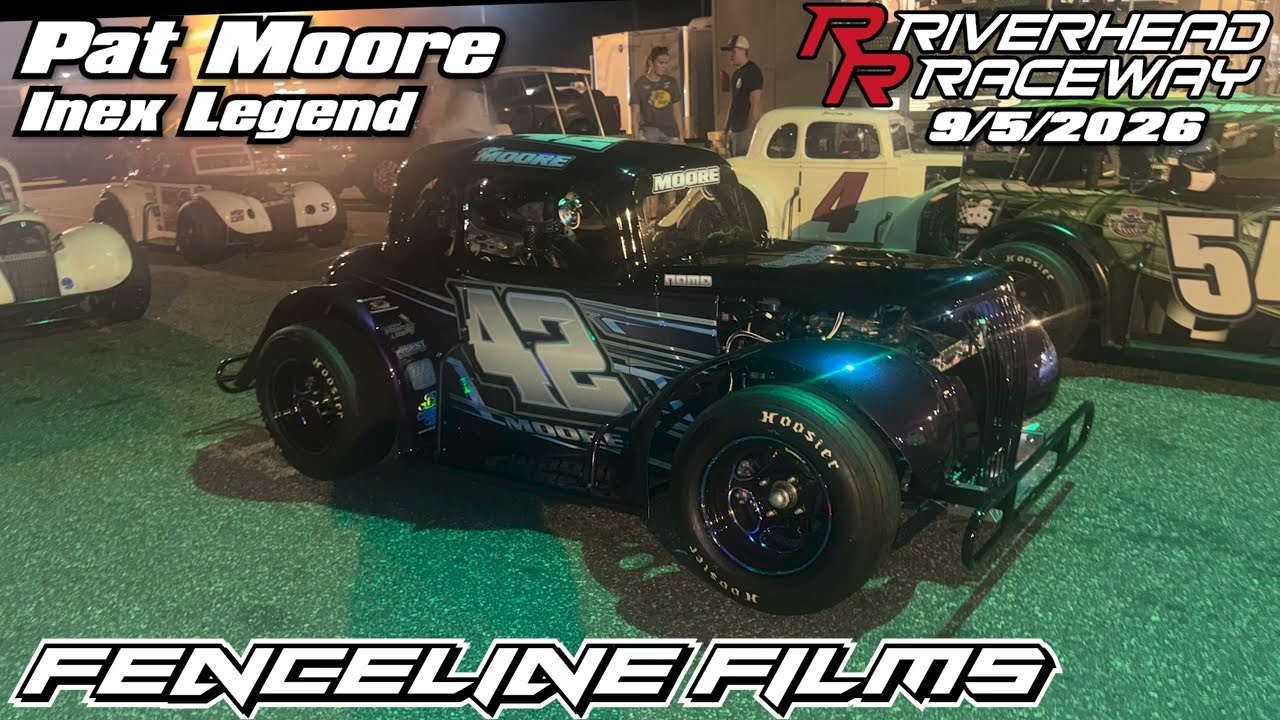 Pat Moore Inex Legend Riverhead Raceway