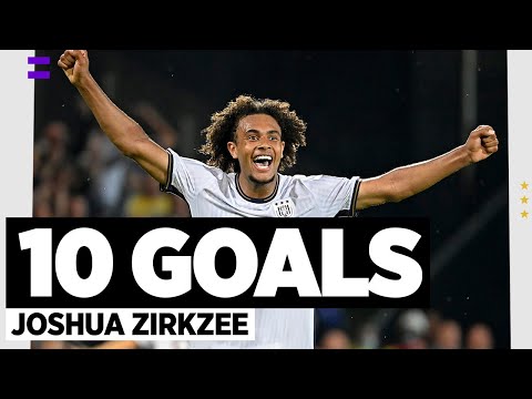 STRIKER AT WORK | Zirkzee his first 10 goals for RSCA