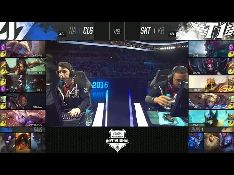 SKT vs CLG Highlights - SK TELECOM T1 vs COUNTER LOGIC GAMING Game 2 - 2016 MID-SEASON INVITATIONAL