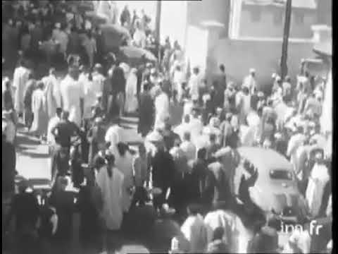 Film footage of Shaykh Ibrahim Niass in Senegal