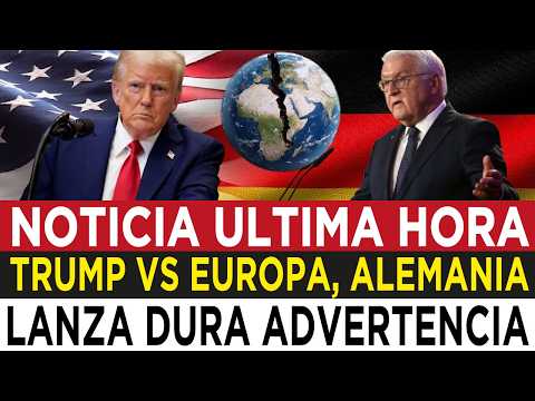 The German President destroys Donald Trump