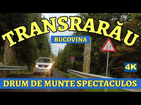 TransRARAU Bucovina drum de munte spectaculos coborare Hotel Rarau - Chiril spre Vatra Dornei