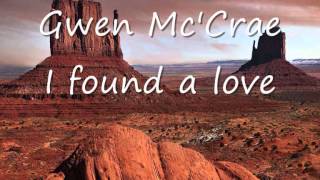 Gwen McCrae - I found a love.wmv
