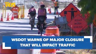 WSDOT warns of 'double whammy' SR 520, Montlake Boulevard closures for construction