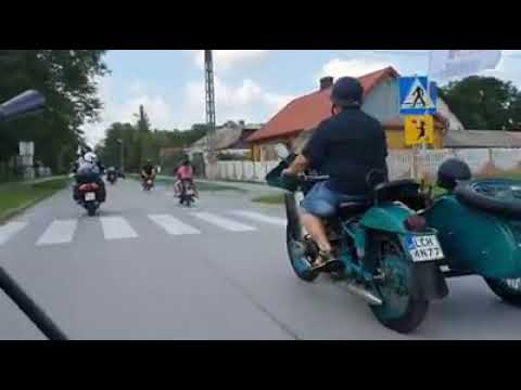 Zlot motocyklowy  siedliszcze 2019 Parada