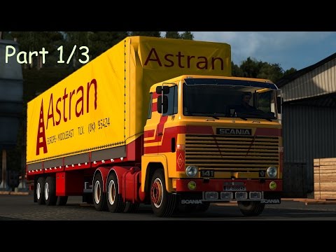 ETS 2 1.24 ProMods 2.03 Scania 1-Series v2 Milano - Padborg Part1/3