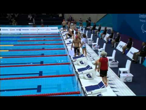 Swimming - Men's 50m Freestyle - S7 Final - London 2012 Paralympic Games