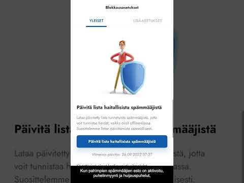 Kilpi: Kuka soitti & estä spam