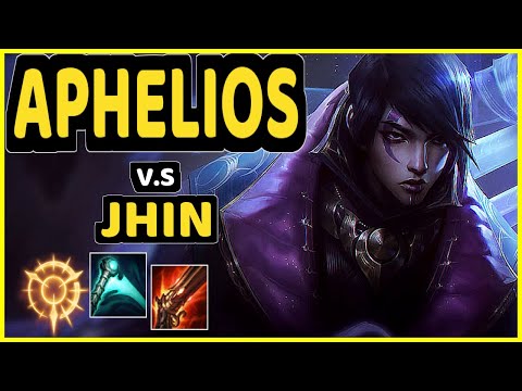 ALTEC (APHELIOS) vs JHIN - BOTTOM ADC GAMEPLAY - NA Ranked GRANDMASTER