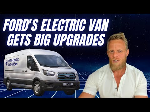 Ford's new E-transit electric van gets big improvements for same price