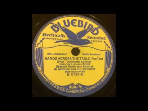 Al Mitchell & his orchestra - Hands Across the Table (1934)