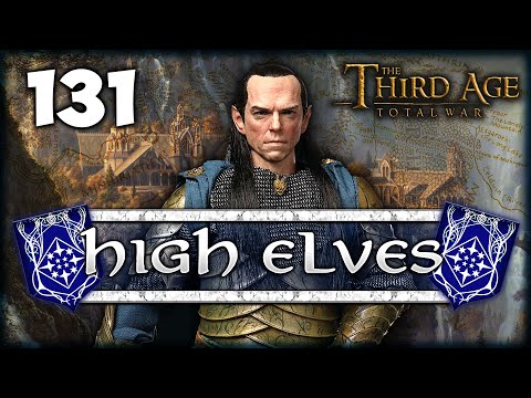 THE BATTLE FOR MINAS TIRITH! Third Age Total War: Divide & Conquer 4.5 - High Elves Campaign #131