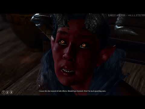 There is a hidden NPC in the Tiefling camp that needs help  | Baldur's Gate 3