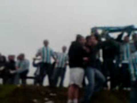 Grybovia- kibice Grybovii  na meczu z K.S.Zakopane w Wojnarowej