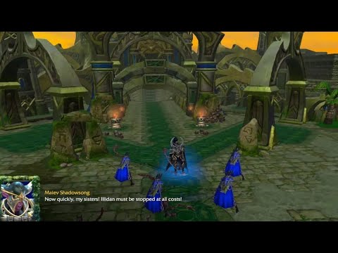Warcraft 3 REFORGED (Hard) - Terror of the Tides 02 - The Broken Isles (PATCH 1.34.0)
