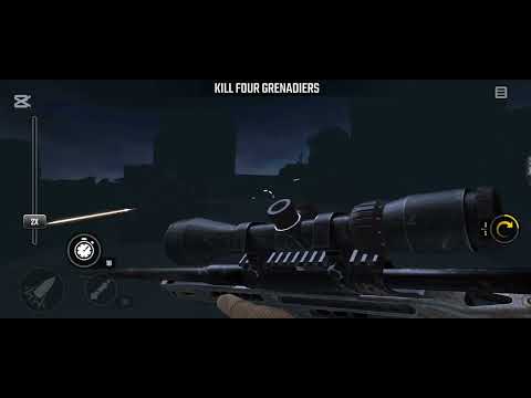 War Sniper Z14 Mission 25 Night-Night Vision Kill Four Grenadiers