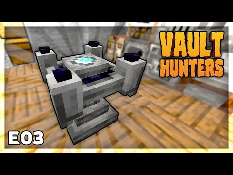 Crafting the Vault Alter! | Minecraft Vault Hunters - E03