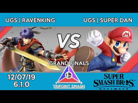 Tripoint Smash 88 - Grand Finals - UGS | Ravenking(Ike) Vs. UGS | Super Dan(Mario)
