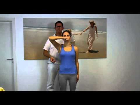 Das Hornblower Sign ein Test der Aussenrotatoren an der Schulter