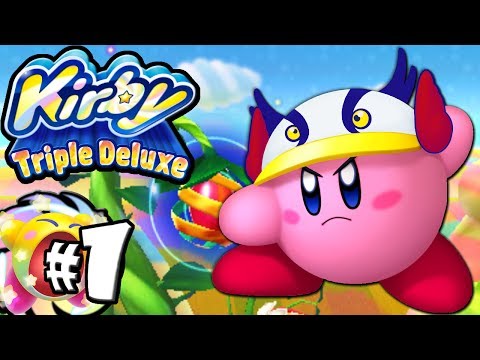 Kirby Triple Deluxe: Hypernova Super Ability! World 1 PART 1 Nintendo 3DS Gameplay Walkthrough