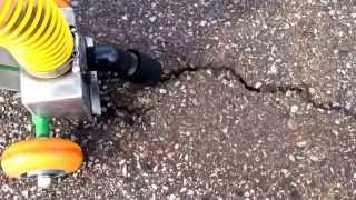 Green Flag Surface Tech Road Crack Repair Preparation pt. 2