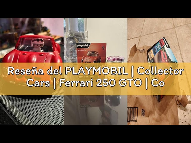 Vídeo relacionado con PLAYMOBIL | Collector Cars | Ferrari 250 GTO | Coche de colección para Adultos y niños | Regalo para Fans de Autos y coleccionistas | 71856