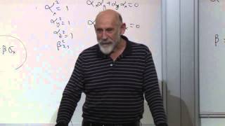 Advanced Quantum Mechanics Lecture 10