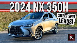 The 2024 Lexus NX 350h AWD Is A Fuel Efficient & Comfortable Hybrid Luxury SUV