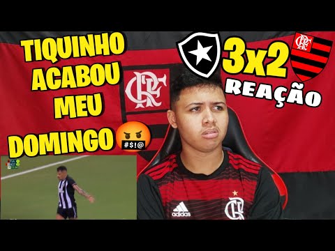 TIQUINHO AMASSOU! REACT FLAMENGO 2X3 BOTAFOGO MELHORES MOMENTOS - BRASILEIRÃO 2023